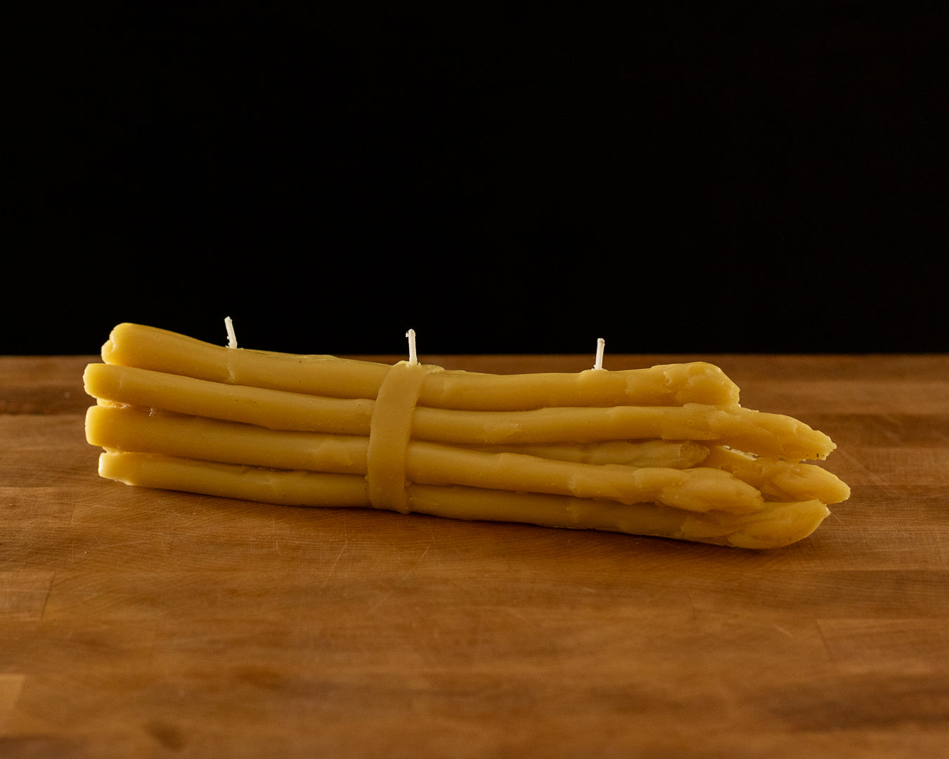 Asparagus Bundle Beeswax Candle