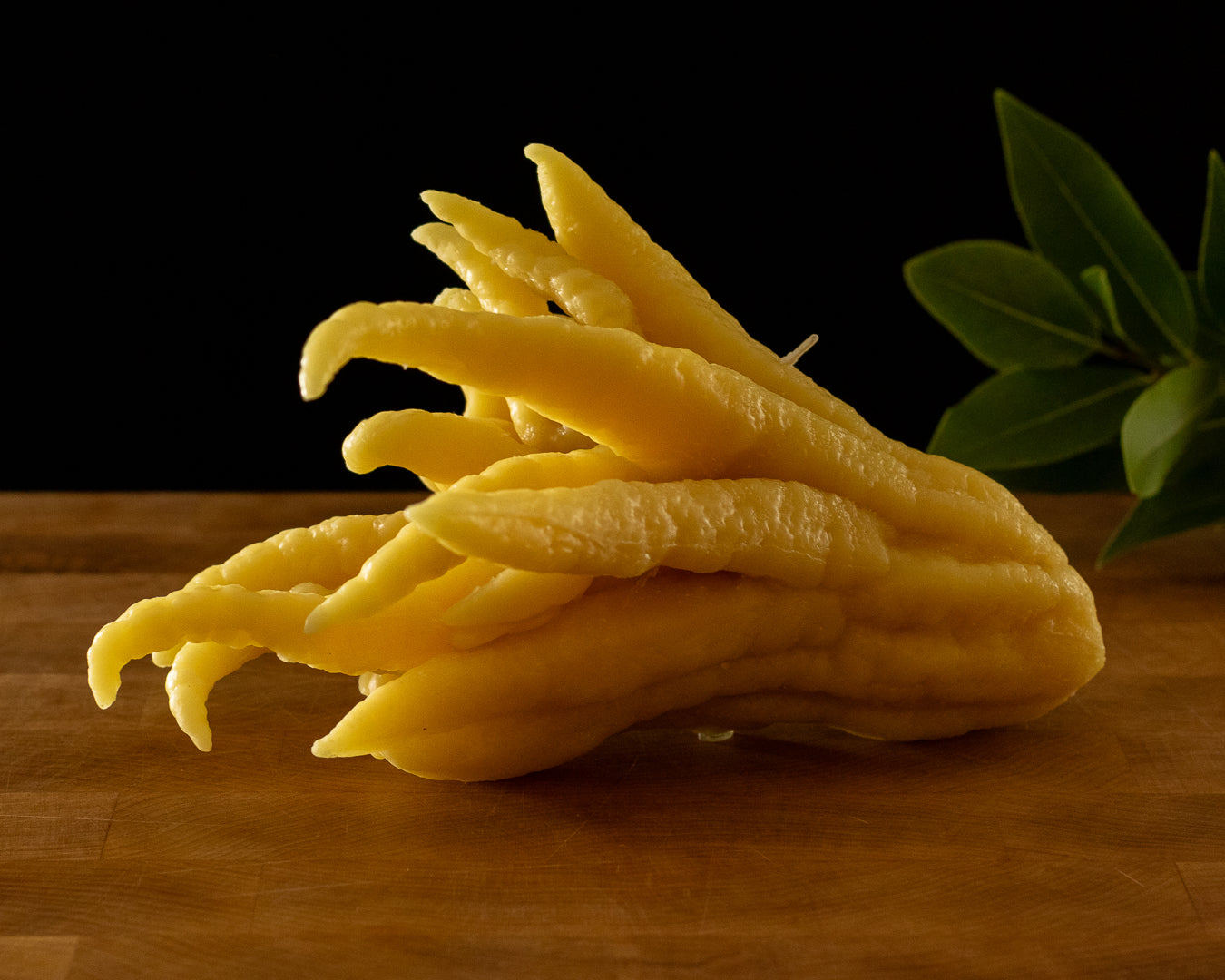 Buddha Hand Citrus Beeswax Candle