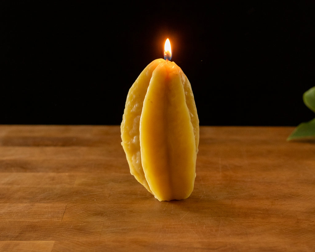 Starfruit Beeswax Candle