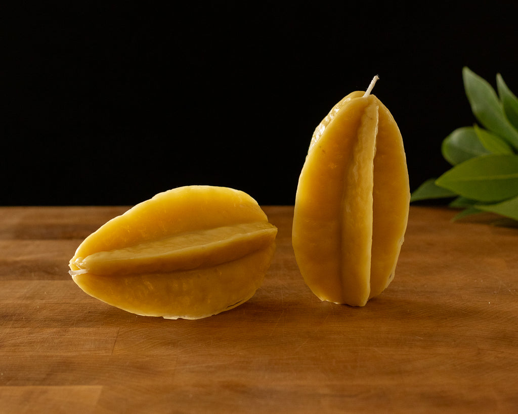Starfruit Beeswax Candle